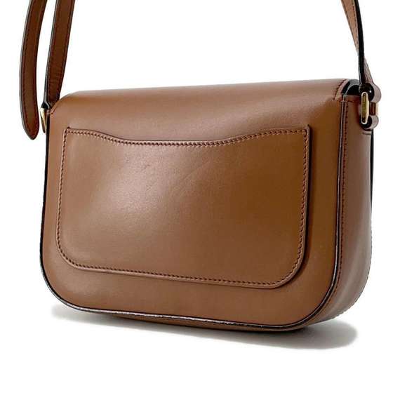 Prada Brown Shoulder Bag Leather - Picture 1 of 12
